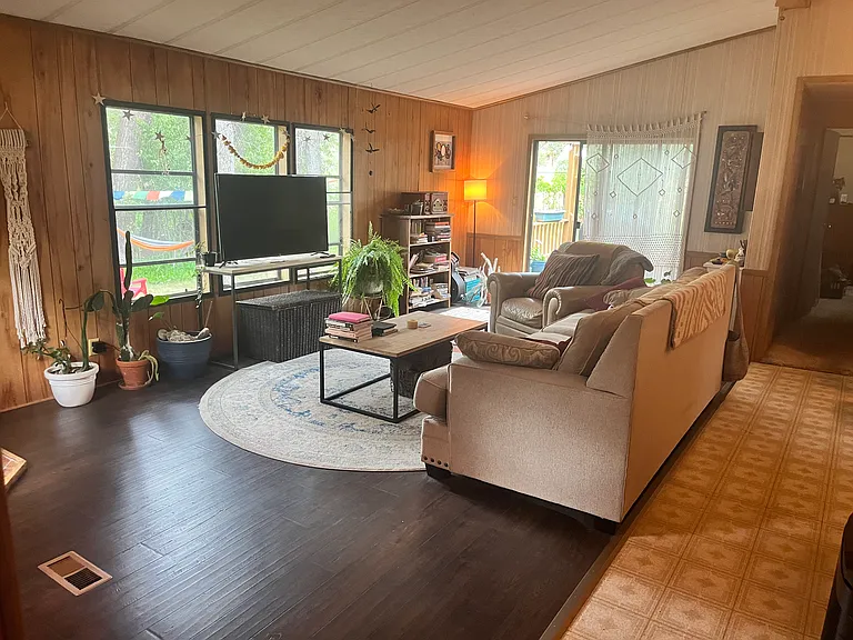 living room when furnished