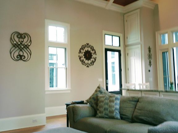 Open Concept Kitchen / Living Room with Powder Room