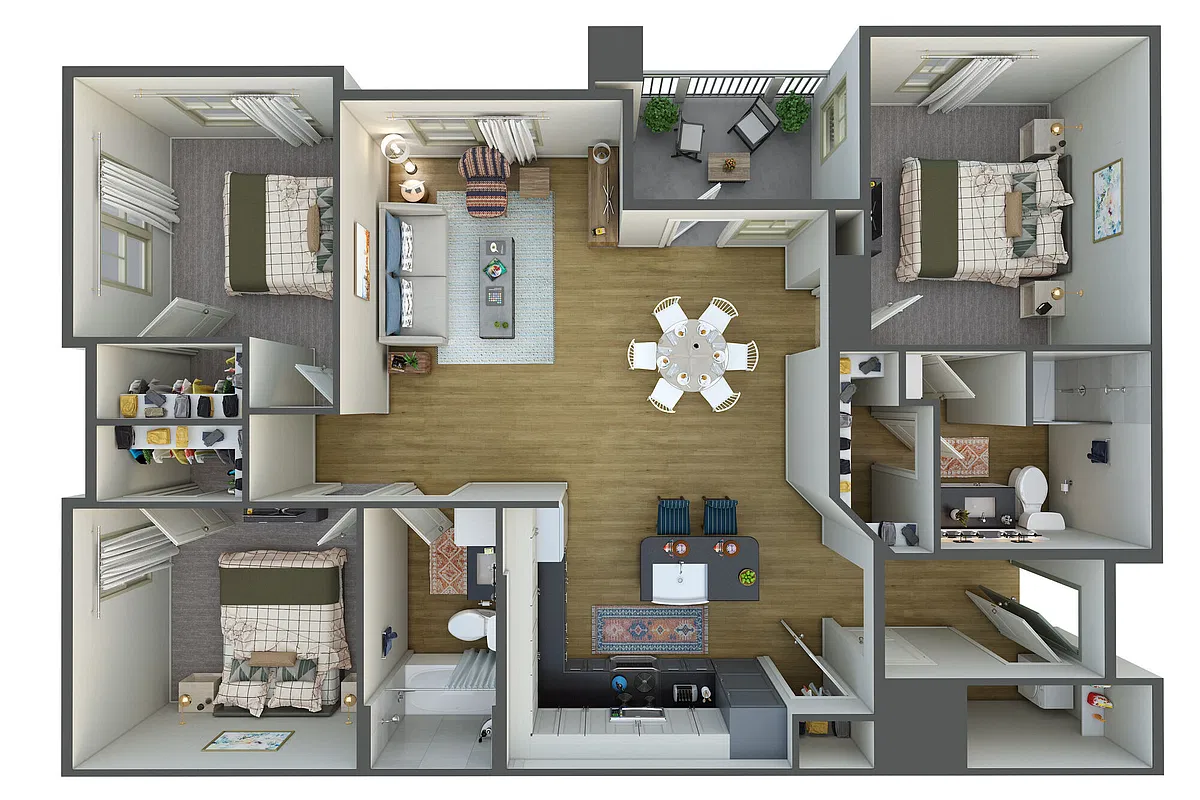 Floor plan C1