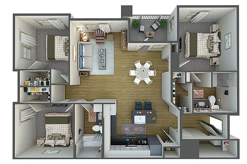 Floor plan C1