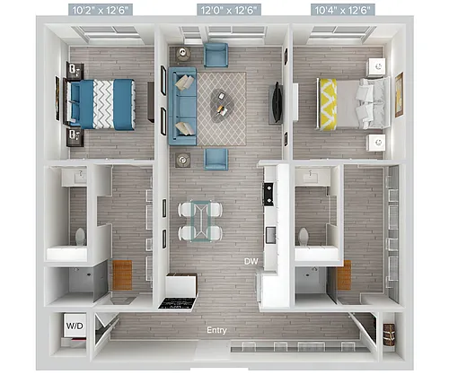 Floor plan B16V-1094SF-MIR