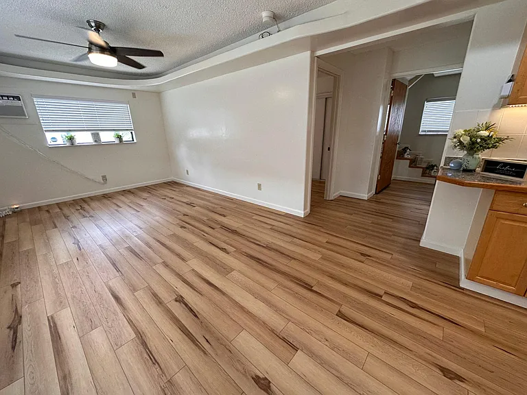 Living/Dining Rm looking toward bedrooms