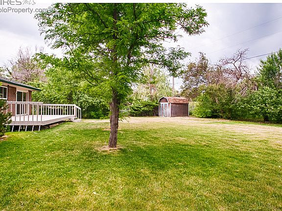 Huge backyard
