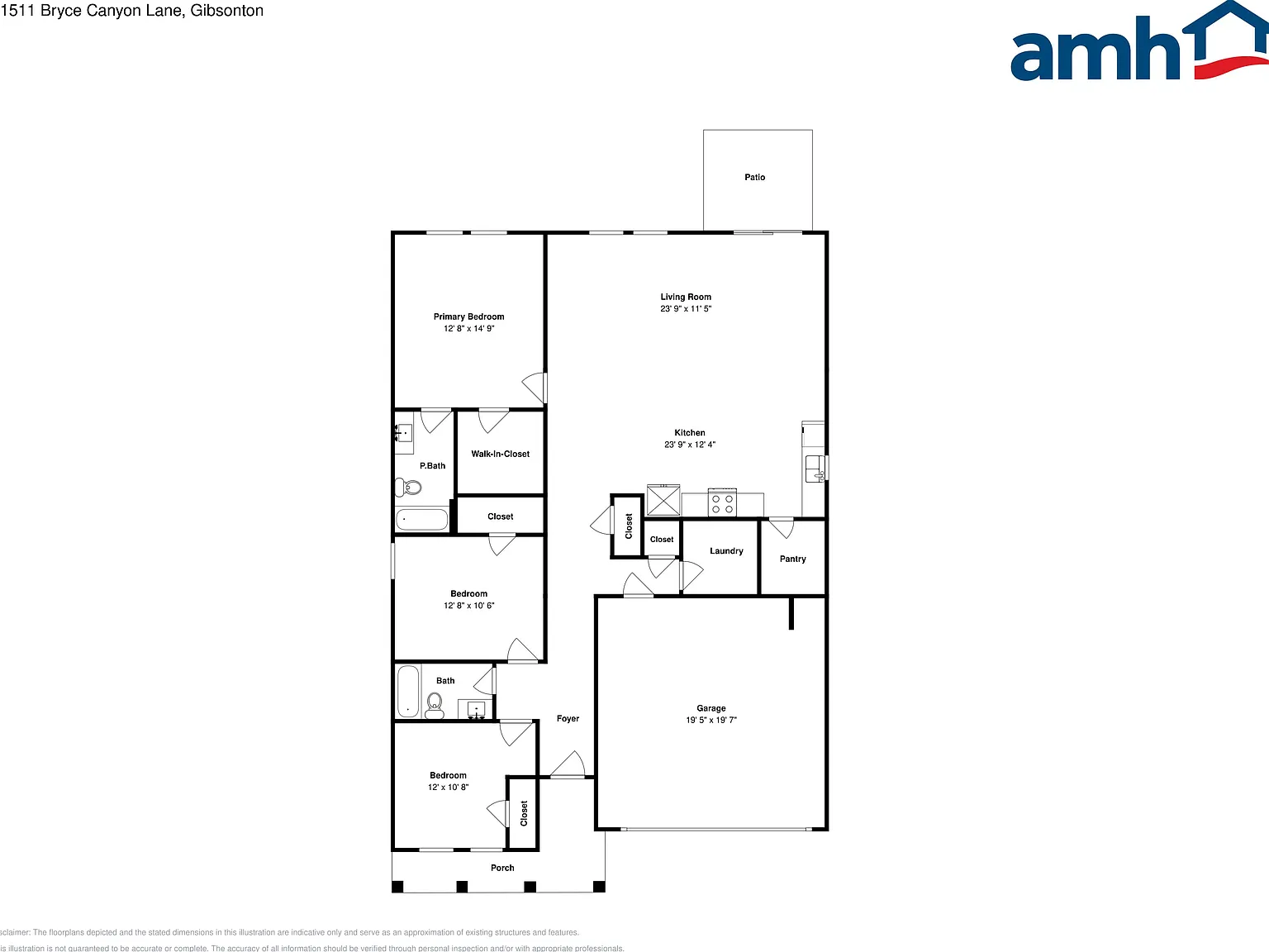 3 bed, 2.0 bath, 1641 sqft, $2,140 — Photo 2