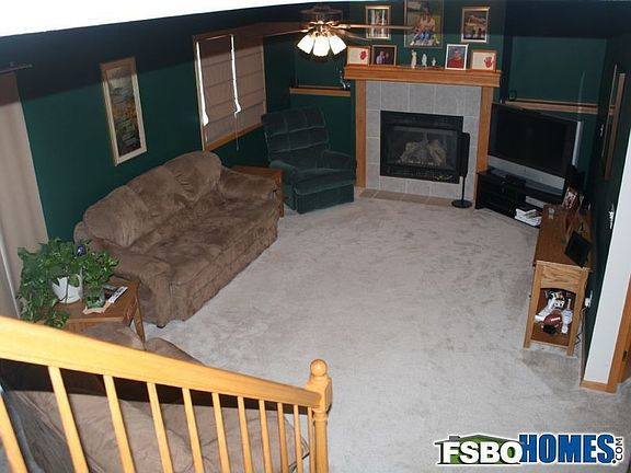 Walk-out level family room