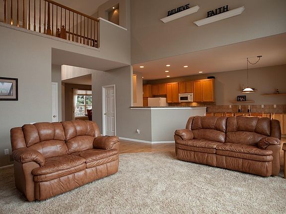 Great Room with 2 Story Ceilings