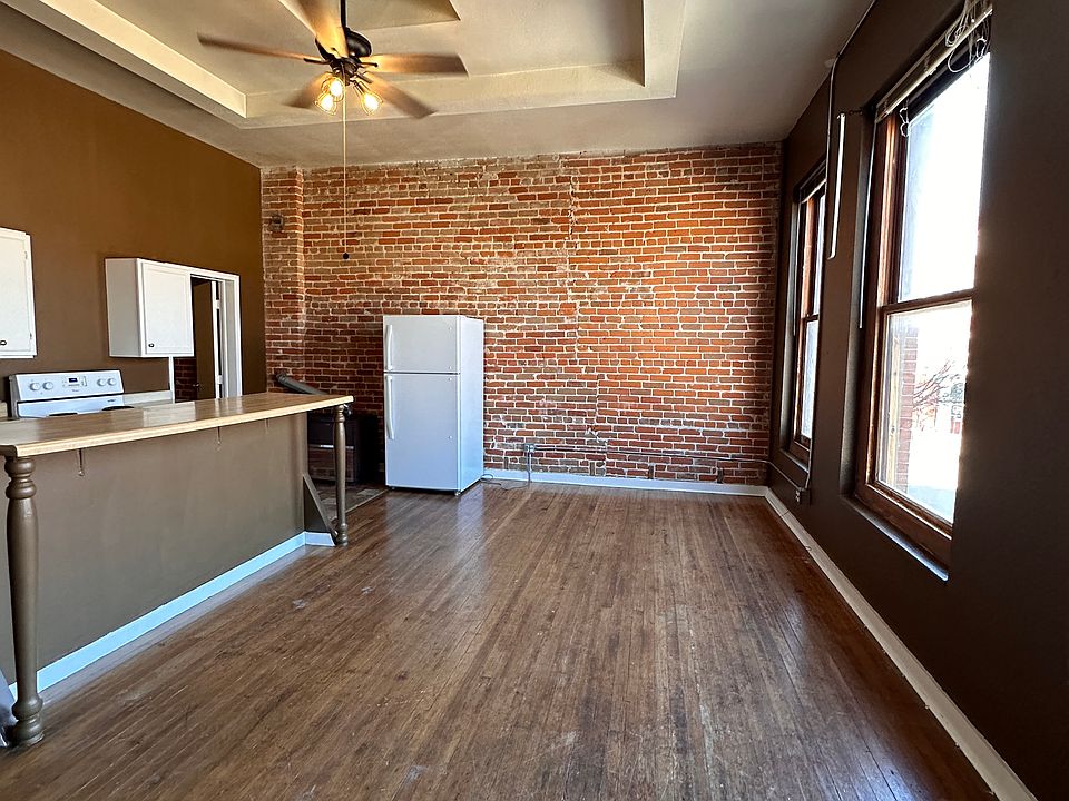 living room and kitchen