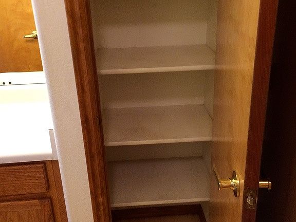 Jack and Jill Bath storage Closet