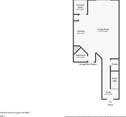 3 bed, 2.5 bath, 1481 sqft, $1,605 — Photo 3