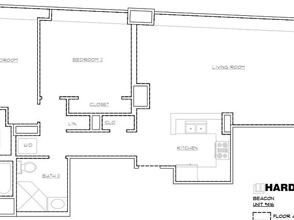 2nd image of 250 King St Unit 416