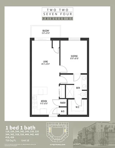 Floor plan 448