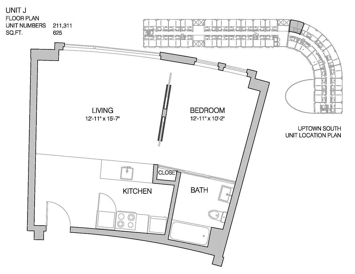 Floor plan S1-625