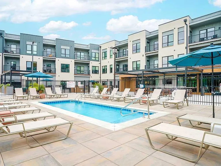 Our lounge pool offers the perfect way to unwind at the end of your day.