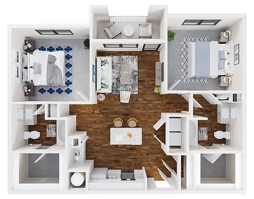 Floor plan B1