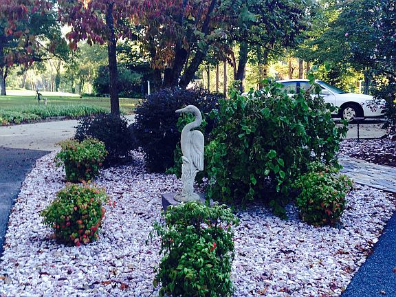 Driveway entrance