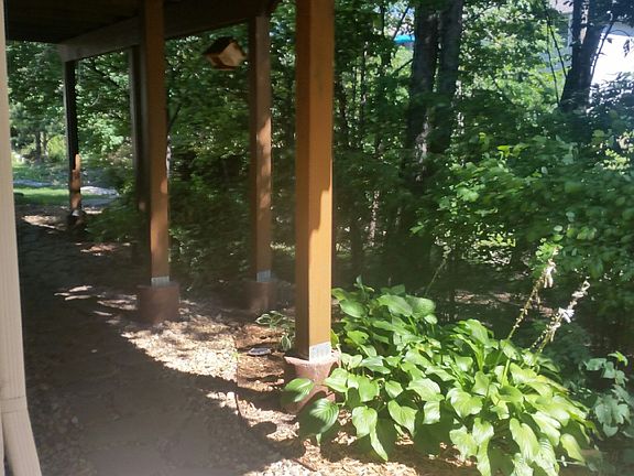 Wooded back lot w/creek