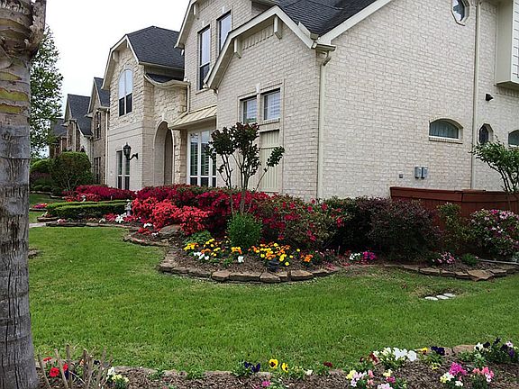 Enjoy another view of the exceptional landscaping