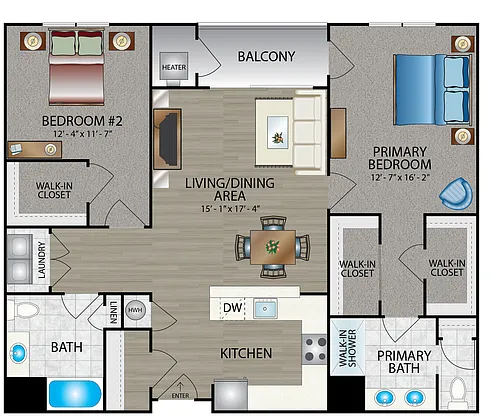 Floor plan Tinton