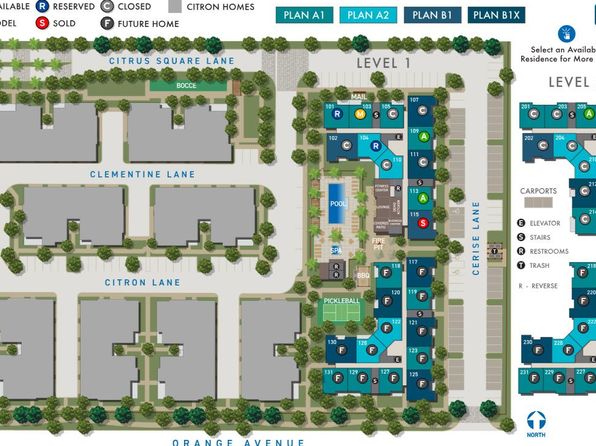 Cerise Plan B1 Plan, Cerise at Citrus Square