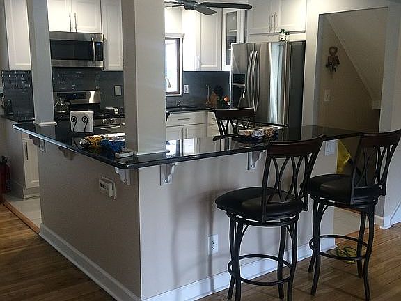Renovated kitchen 