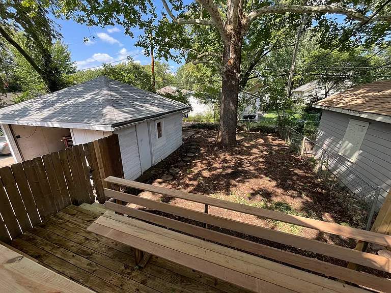 Backyard/Detached garage