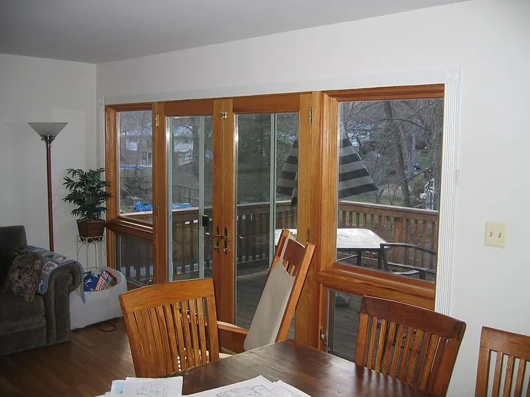French Doors to Deck