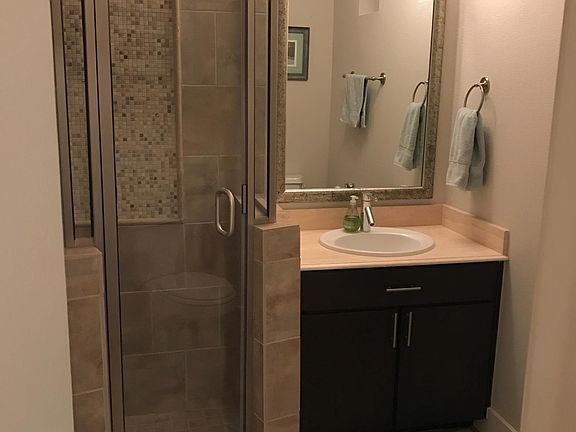 En suite bath on first floor.