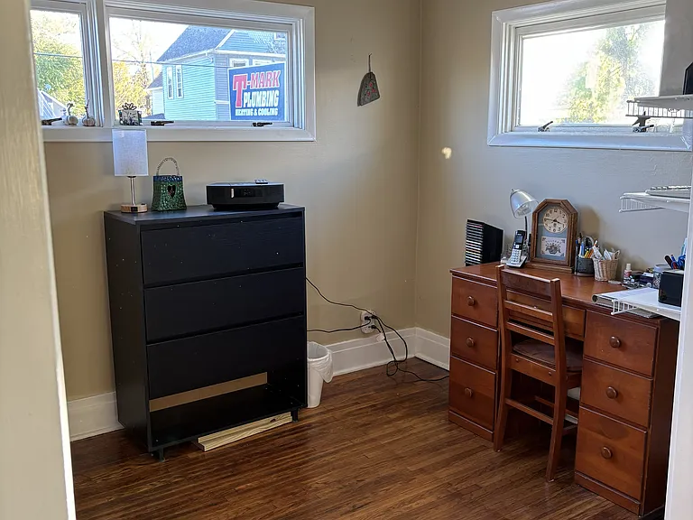 study off of the living room