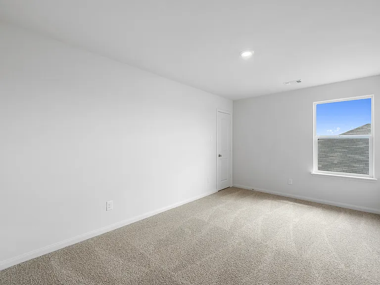 The secondary bedrooms of are perfect for children's bedrooms or as guest rooms.