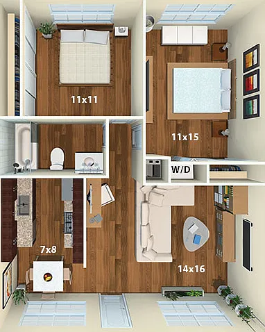 The Aspen Floorplan The Aspen Floorplan