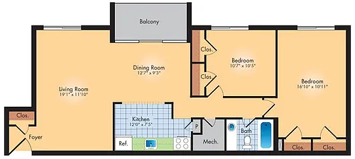 Floor plan B5