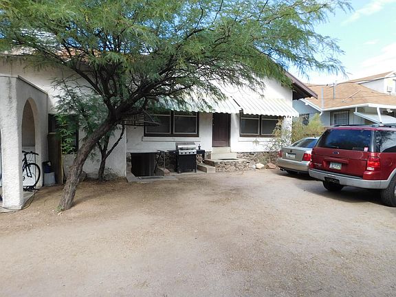 Back Door and Parking Area