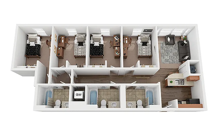 Floor plan The Jackson Platinum