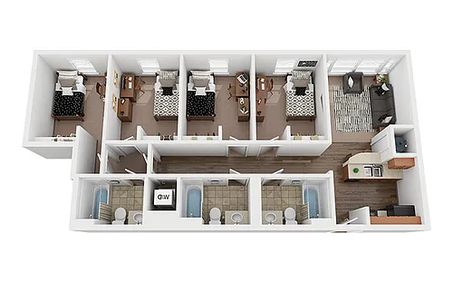Floor plan The Jackson Platinum