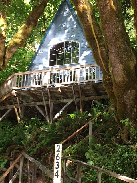 Little A-Frame from dock