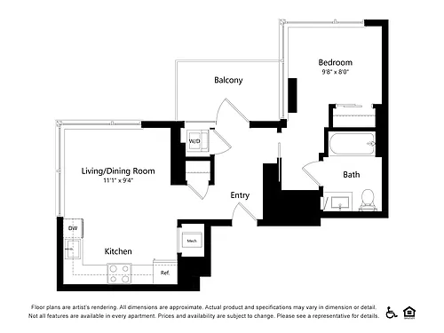 Floor plan Canyon A15