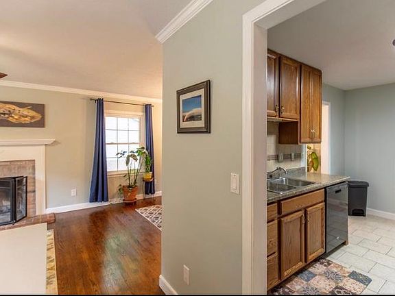 living room/kitchen view