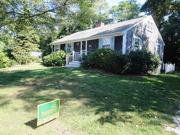 Exterior- on a side street that dead ends into Oyster Pond
