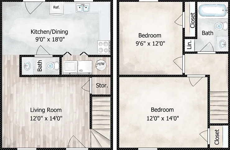 The Brantley Floorplan Diagram