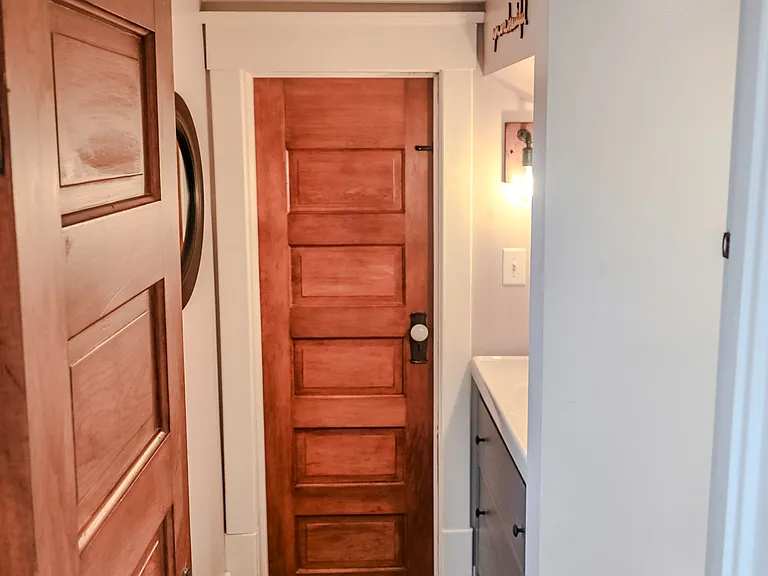 Half bath off kitchen