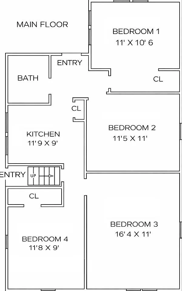 1511 Madison St. (4 BR) - Tallard Apartments — Photo 2
