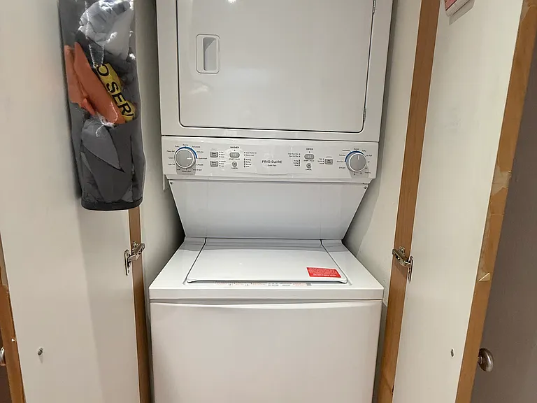 Washer/Dryer onsite with less than 3 years of use.