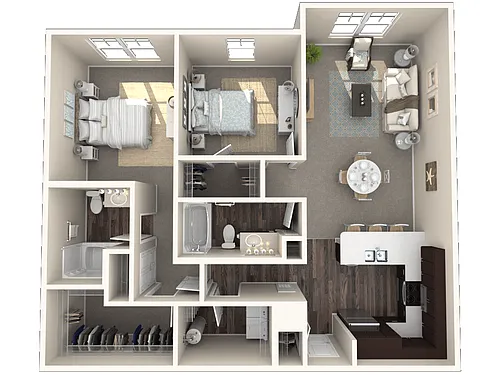 Floor plan Serenity