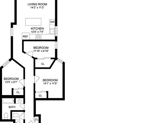2nd image of 304 W 112th St APT 3R