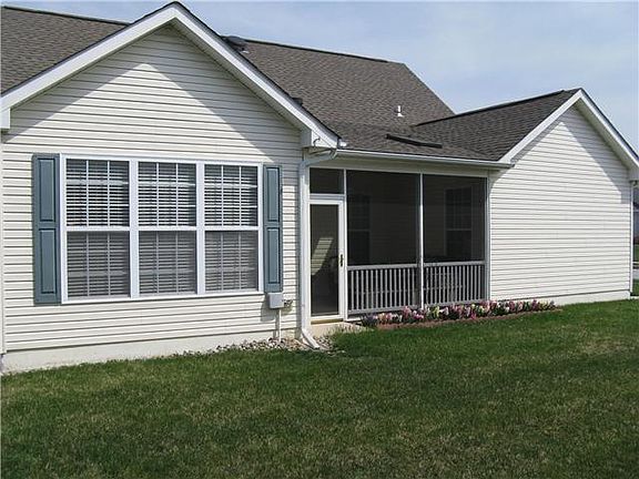 Rear View of Screened Porch with Two Skylights