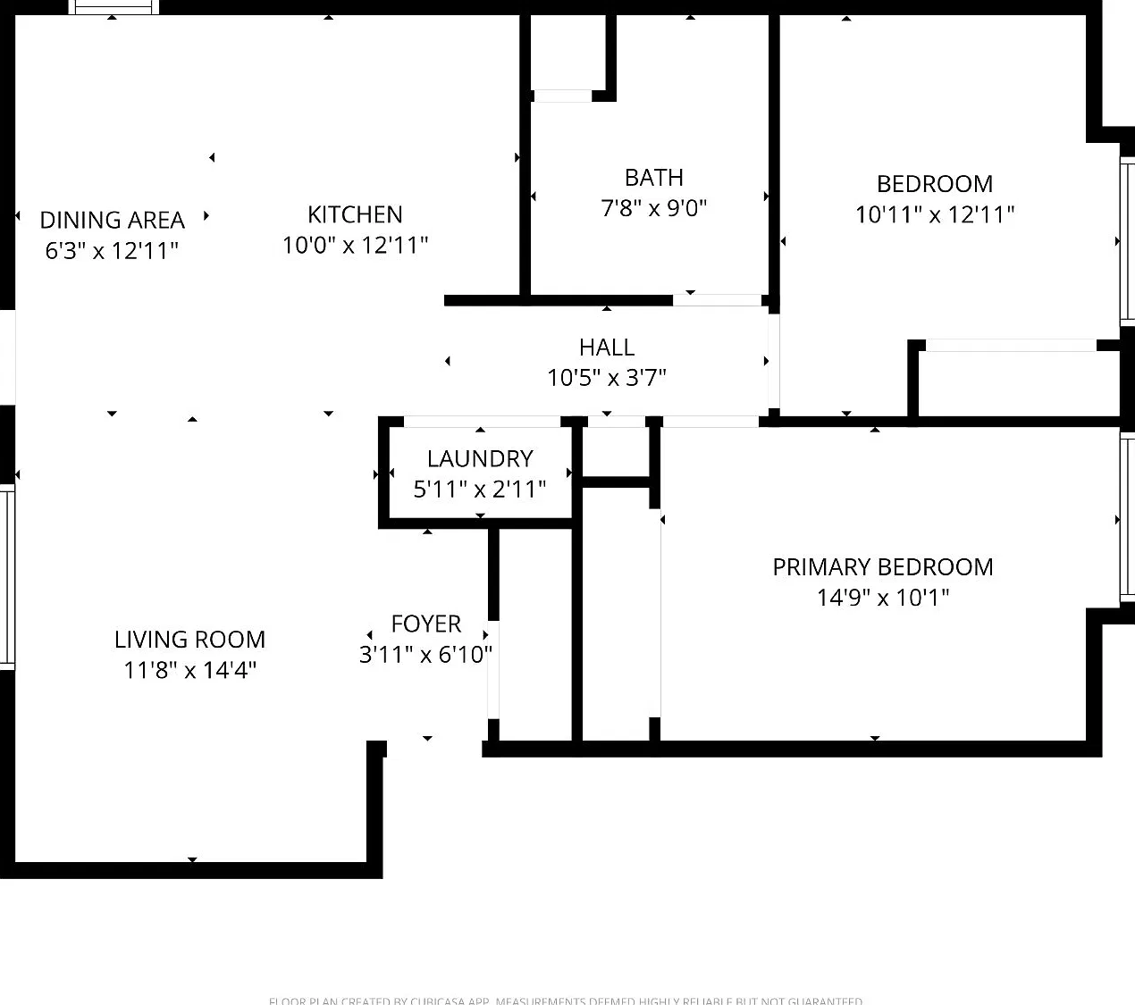 2 bed, 1.0 bath, $1,450 — Photo 1