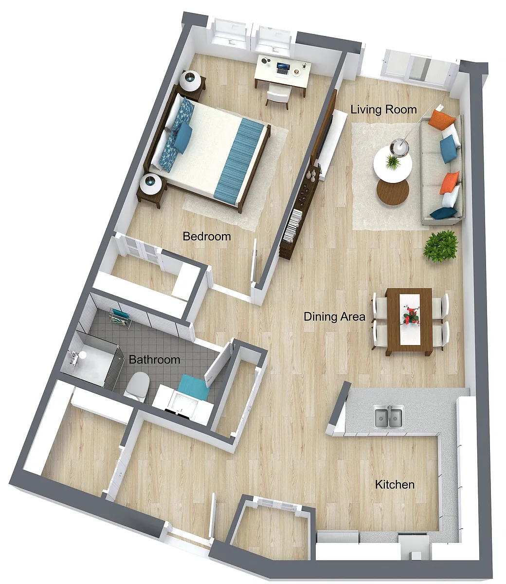 Floor plan Dupont