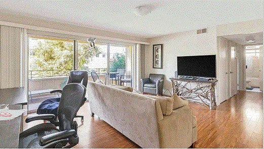 Living room to bedrooms