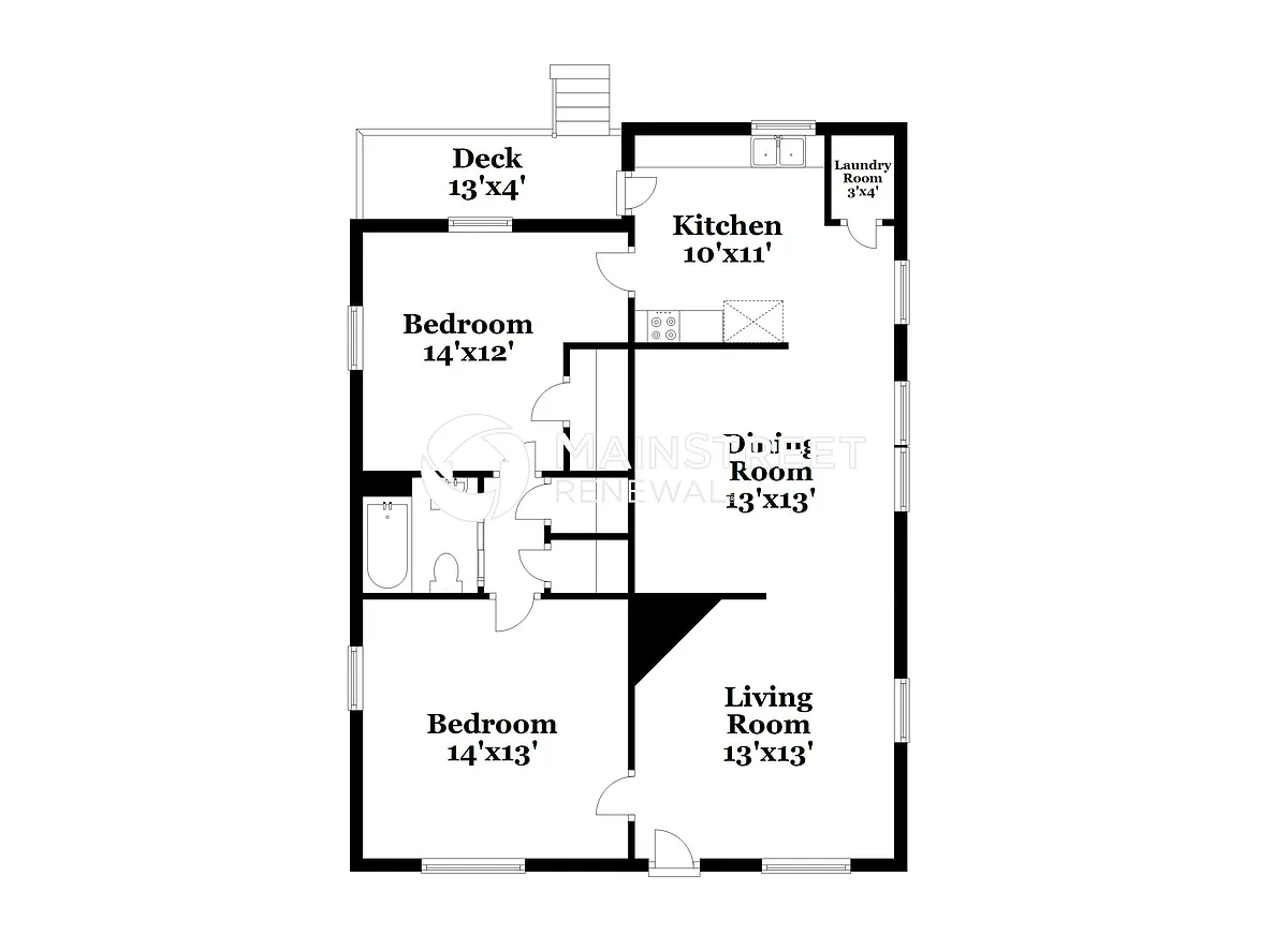 Floor Plan - 2315 Sanders Ave