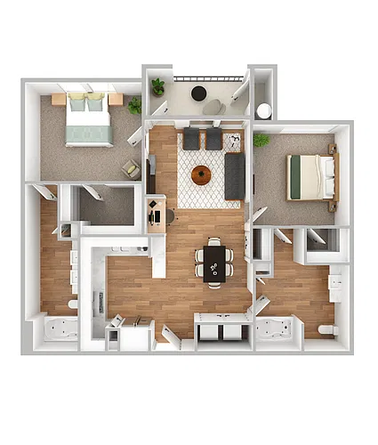 Floor plan Red Admiral